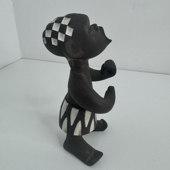 Signed Jaap Ravelli 1950s African Terracotta Banjoman Figurine Rare “Read” - Picture 7 of 11